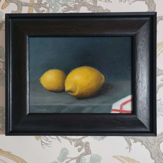 'Citroner' Original i olja | Inramad