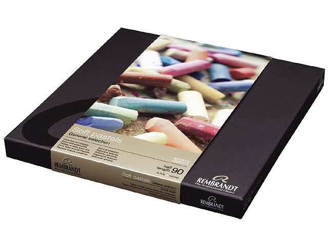 Rembrandt Soft Pasteller PRO-set 90 st ½kritor