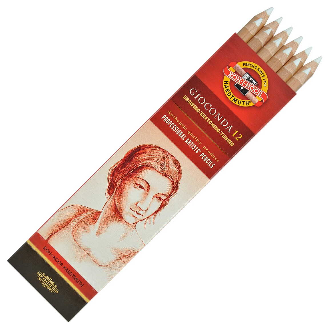 Teckningspenna Vit - White Chalk Koh-i-Noor