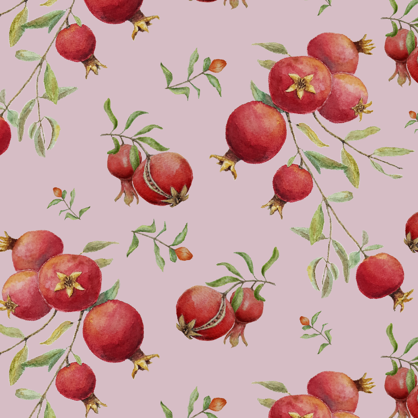 Tapet Pomegranate Fruit