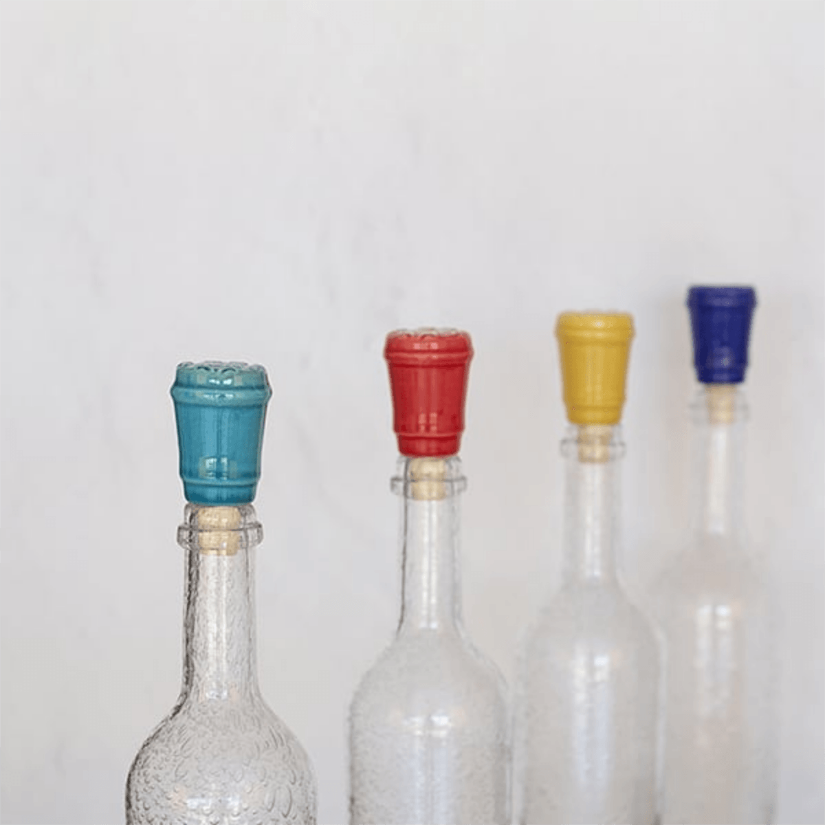 Vinkork i keramik Röd