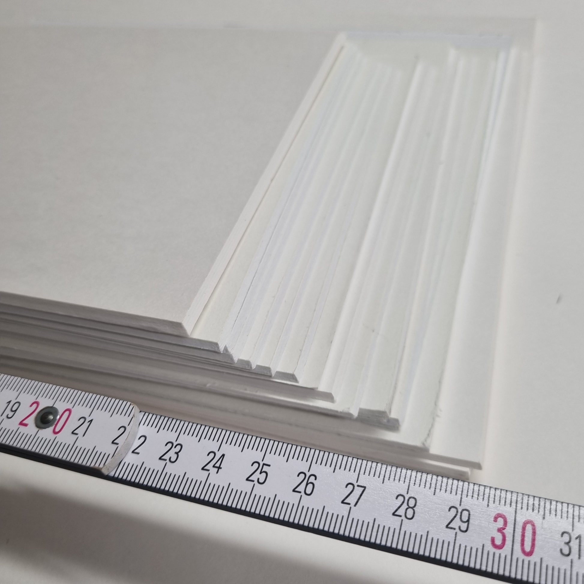 Passepartoutkartong i flerpack, olika storlekar