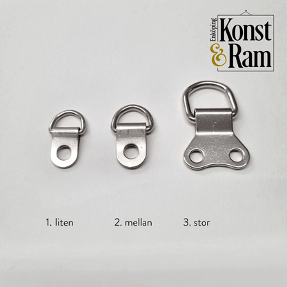 D-ring multiple sizes