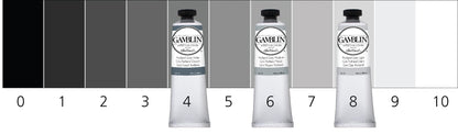 Gamblin Oljefärg 'Portland Grey Light' Ljusgrå 37 ml
