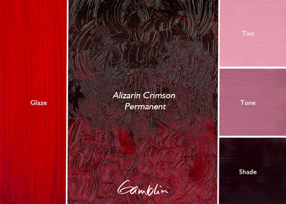 Gamblin Oljefärg 'Alizarin Crimson Permanent' 37 ml