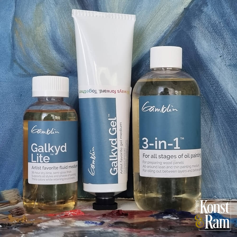 Galkyd Gel målarmedium | Gamblin