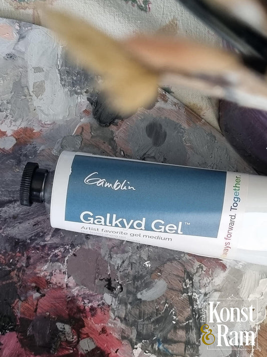 Galkyd Gel målarmedium | Gamblin