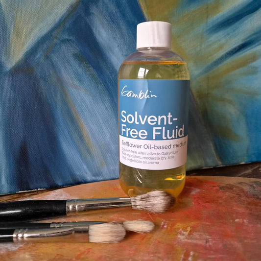 Solvent-Free Fluid - Målarmedium utan lösningsmedel | Gamblin
