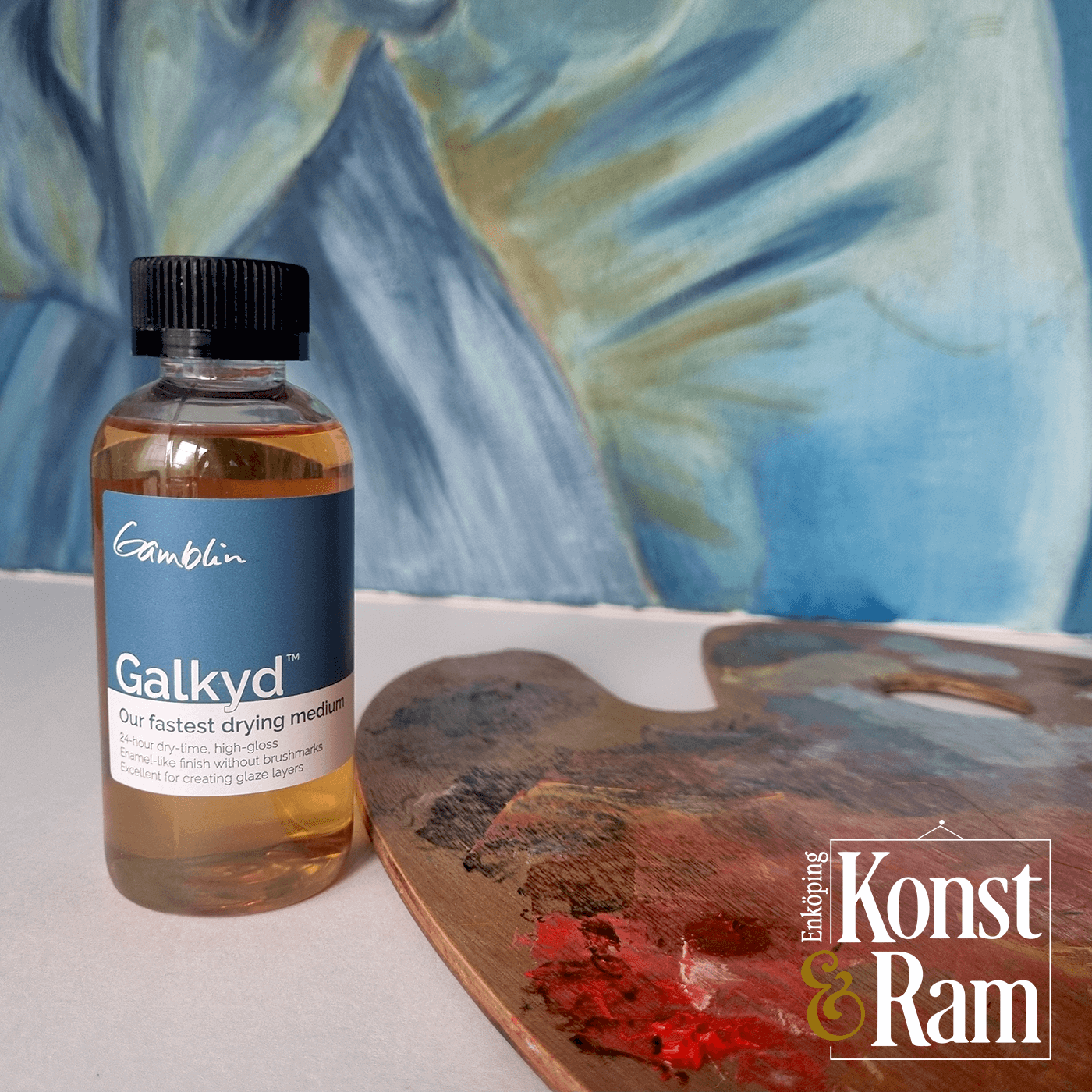 Galkyd målarmedium - Gamblin