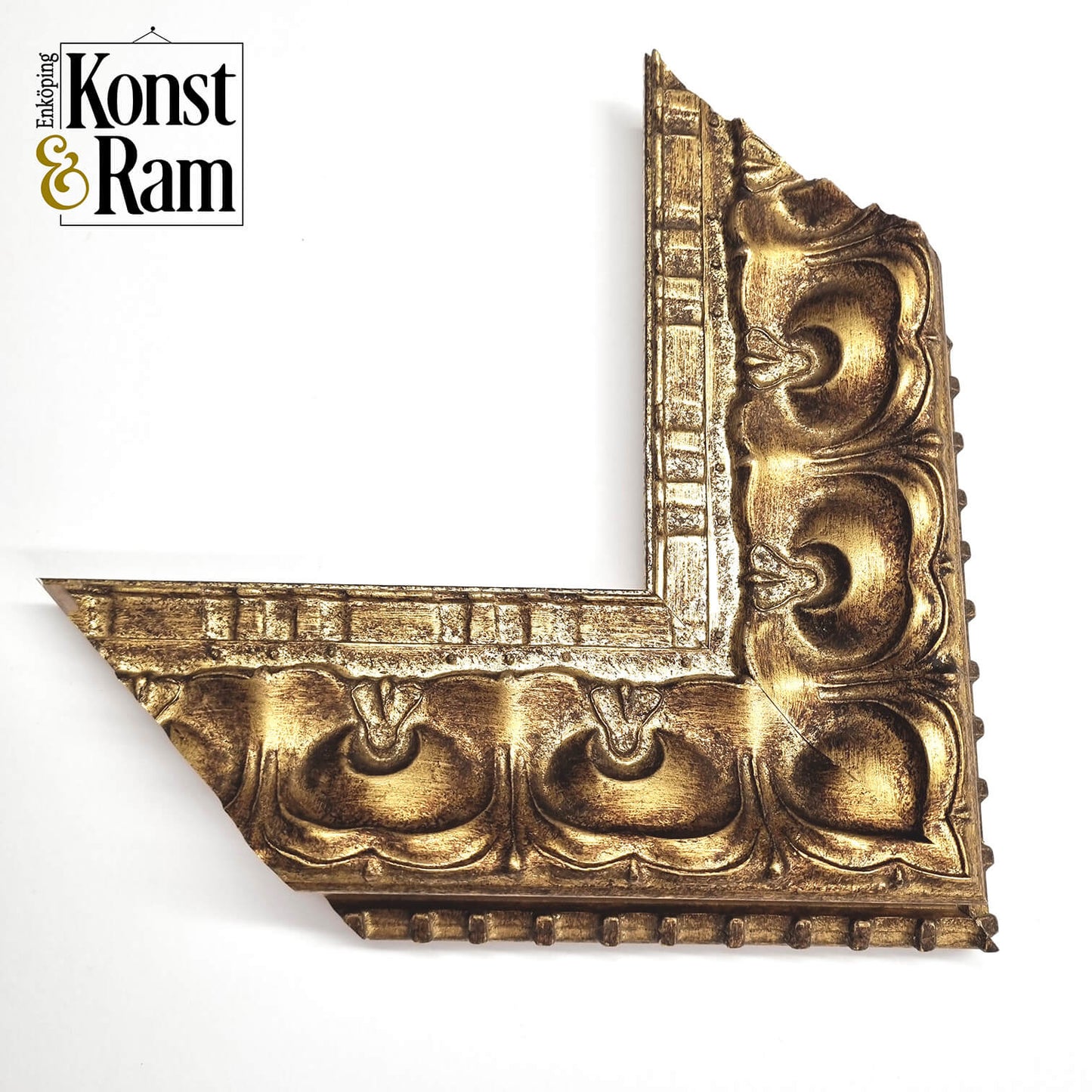 Gripsholm ram guld