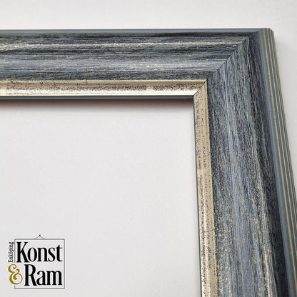 Frame 'Gustav lll' Blue melange 45 mm