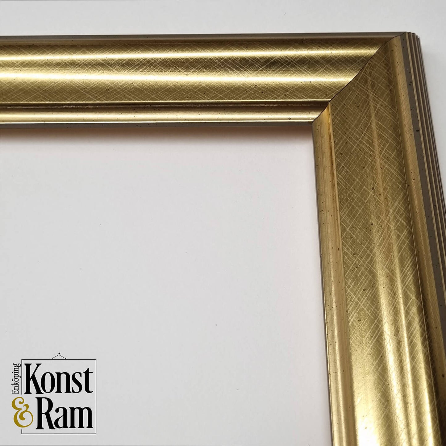 Frame 'Gustav lll' Plum &amp; Gold 45 mm
