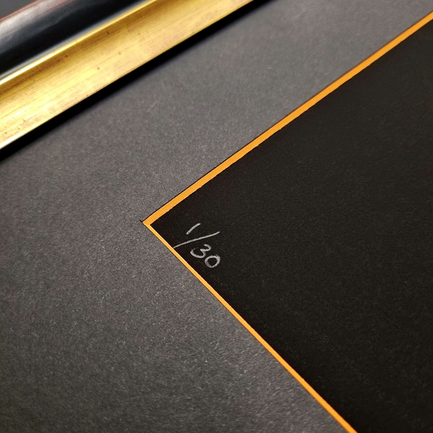 'Harley Davidson - Belt & Chain' Ramat Konsttryck Numrerad 30 ex