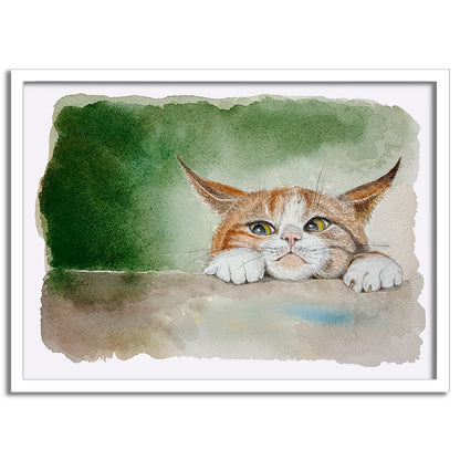 Kattsmyg - Grafiskt tryck