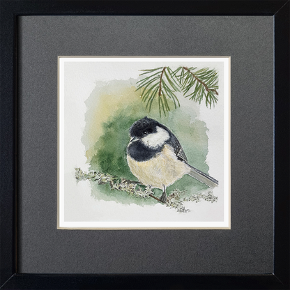 Black tit - Graphic print