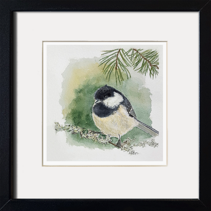 Black tit - Graphic print