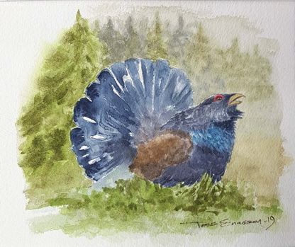 Puppy - Original watercolor