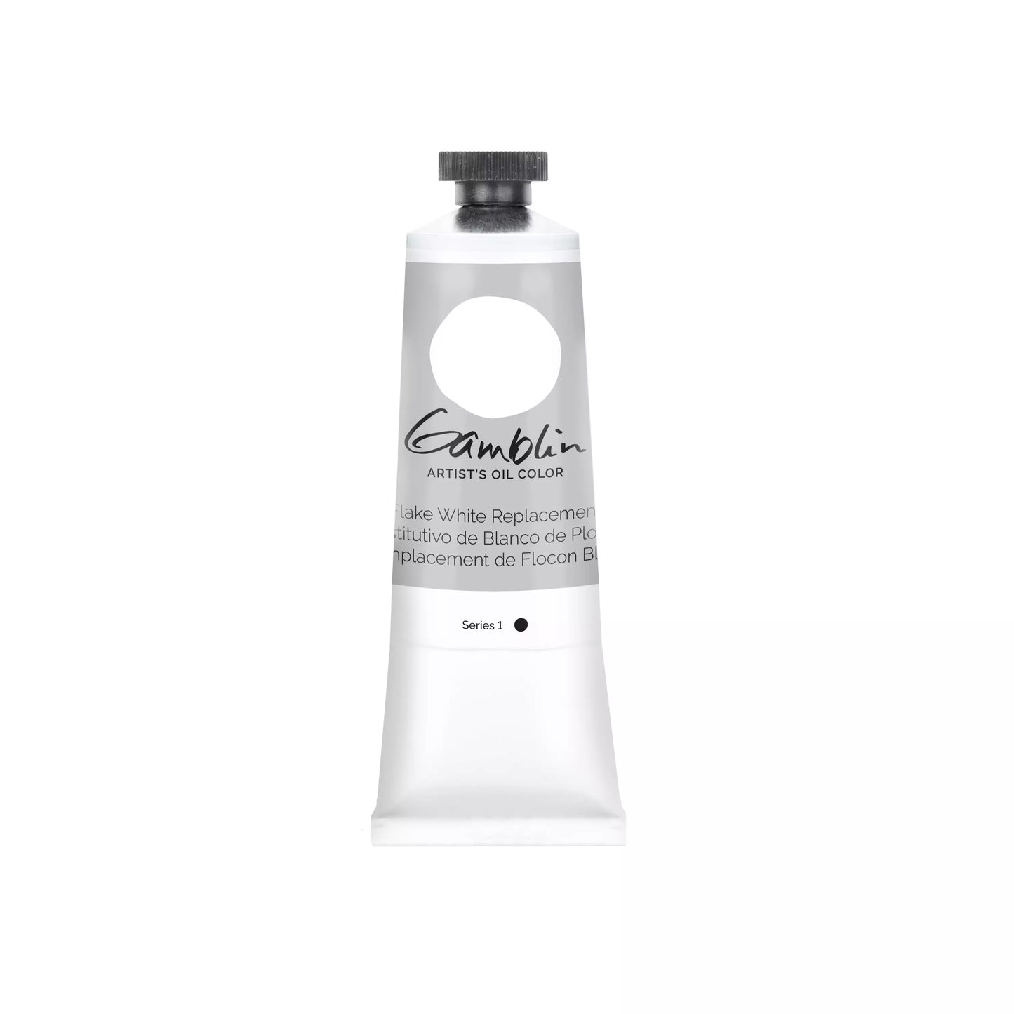 Gamblin Oljefärg 'Flake White replacement' 37 ml Blyfri