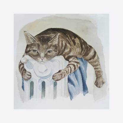 Kattvärmare Grafiskt tryck
