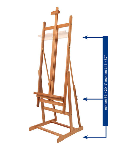 Ateljestaffli Mabef M/08 Vertikal tilt