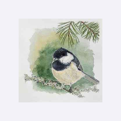 Black tit - Graphic print