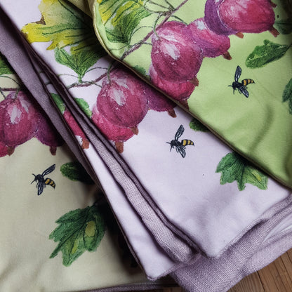 Cushion cover Red Gooseberries 40x40 cm