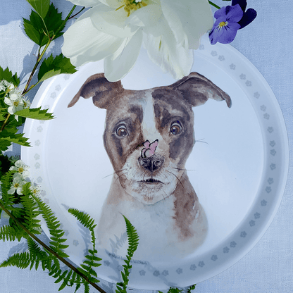 Bricka Valping - rund 25 cm