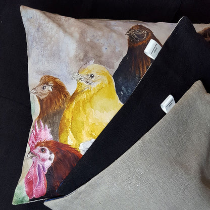 Cushion cover Hedemora hens 40x40 cm