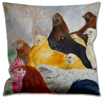 Cushion cover Hedemora hens 40x40 cm