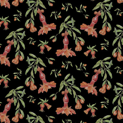 Tapet Pomegranate Flower