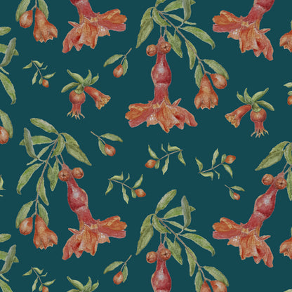 Tapet Pomegranate Flower