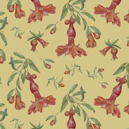 Tapet Pomegranate Flower