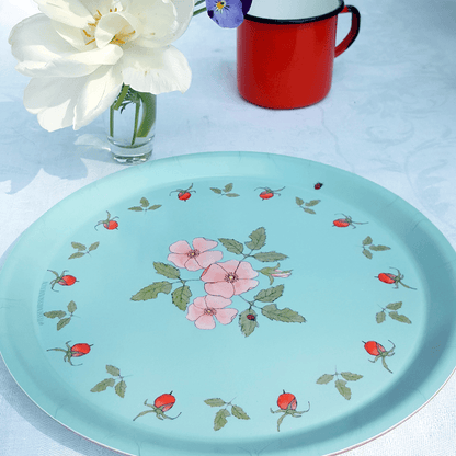Tray Rosehips - round 25 cm