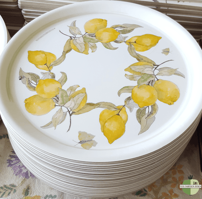 Bricka sunny Lemons - rund 25 cm