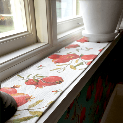 Window runner 100% ECO linen 144 cm